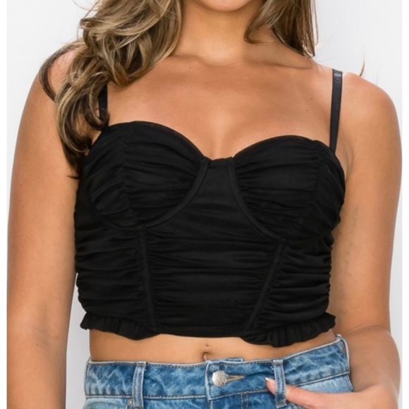 Mesh bralette top - Picture 2 of 4